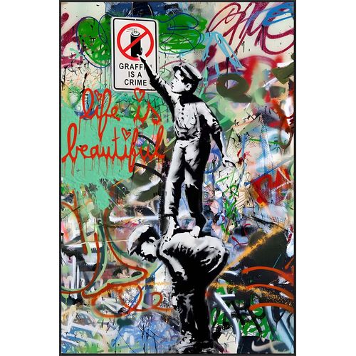 4050743090444 - Keilrahmenbild GRAFITTY!