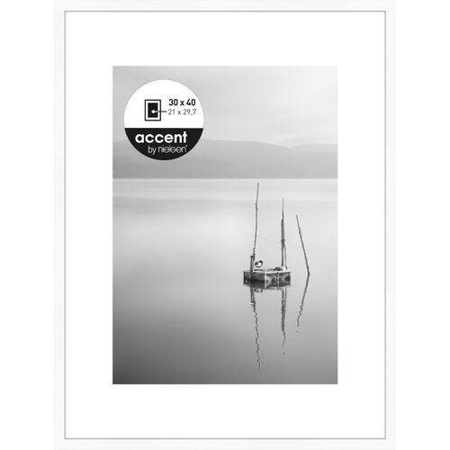 4012292845791 - Bilderrahmen AURA (LB 30x40 cm) LB 30x40 cm weiß Fotorahmen