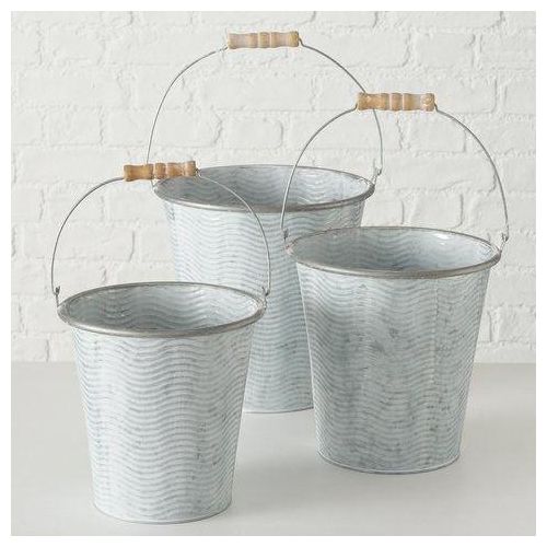 4020607985957 - Eimer LASKA (DH 25x25 cm) DH 25x25 cm grau 4020607985957 - Eimer LASKA (DH 25x25 cm) DH 25x25 cm grau