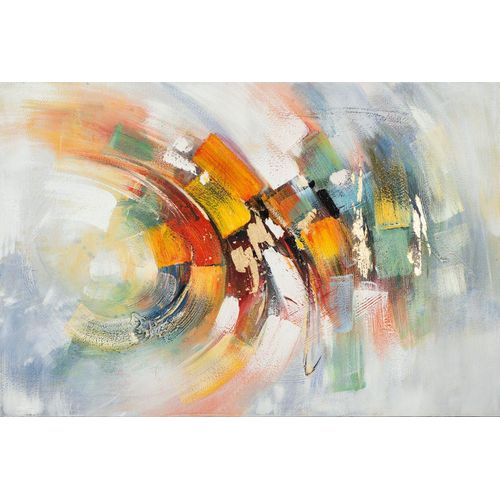 4050743063073 - Keilrahmenbild BUNTE WELLE (BHT 150x100x370 cm) BHT 150x100x370 cm bunt