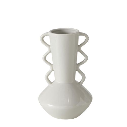 4066076332700 - Vase MARTA (BHT 16x25x16 cm) BHT 16x25x16 cm beige Blumenvase Blumengefäß 4066076332700 - Vase MARTA (BHT 16x25x16 cm) BHT 16x25x16 cm beige Blumenvase Blumengefäß