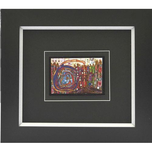 4260286494023 - Kunstdruck HUNDERTWASSER (BH 43x3850 cm) BH 43x3850 cm bunt Bild Gemälde Wandbild 4260286494023 - Kunstdruck HUNDERTWASSER (BH 43x3850 cm) BH 43x3850 cm bunt Bild Gemälde Wandbild