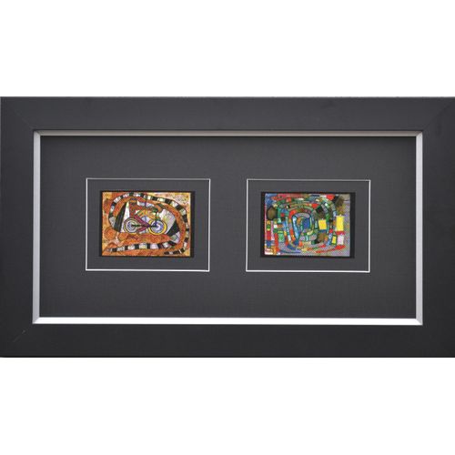 4260286494122 - Kunstdruck HUNDERTWASSER (BH 4050x7020 cm) BH 4050x7020 cm bunt Bild Gemälde Wandbild 4260286494122 - Kunstdruck HUNDERTWASSER (BH 4050x7020 cm) BH 4050x7020 cm bunt Bild Gemälde Wandbild