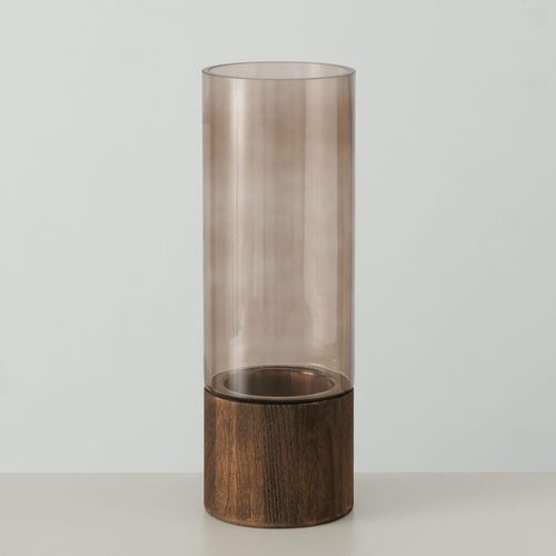 4066076074938 - Vase KAYO (DH 12x35 cm) DH 12x35 cm braun Blumenvase Blumengefäß 4066076074938 - Vase KAYO (DH 12x35 cm) DH 12x35 cm braun Blumenvase Blumengefäß