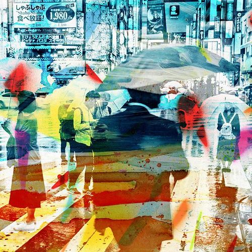 4062026309181 - WIEDEMANN Acrylglasbild auf ALUDIBOND (BH 100x100 cm) BH 100x100 cm bunt Glasbild