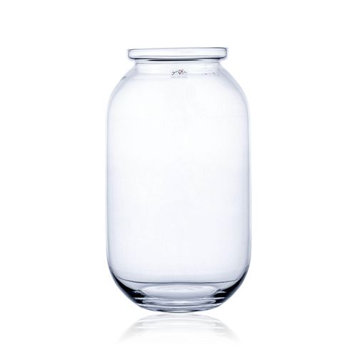 4005632249656 - Vase CALDERON (DH 23x41 cm) DH 23x41 cm weiß Blumenvase Blumengefäß