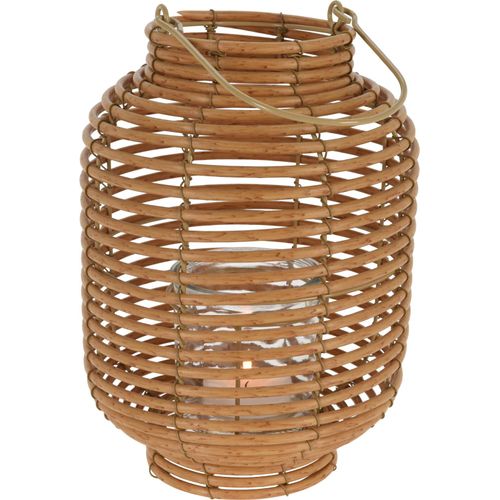 8720573969413 - Home Styling - Runde Laterne mit Glas-Einsatz 8720573969413 - Home Styling - Runde Laterne mit Glas-Einsatz