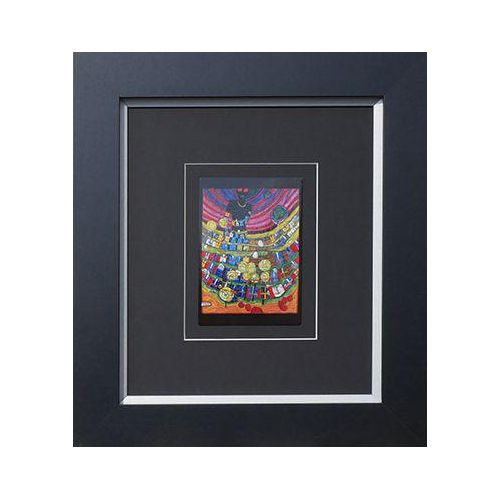 4260286499103 - Kunstdruck HUNDERTWASSER (BH 3850x43 cm) BH 3850x43 cm bunt Bild Gemälde Wandbild 4260286499103 - Kunstdruck HUNDERTWASSER (BH 3850x43 cm) BH 3850x43 cm bunt Bild Gemälde Wandbild