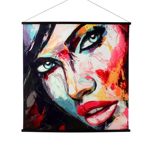 4030673518393 - Bild KAKEMONO ATHENE (BH 120x120 cm) BH 120x120 cm bunt Kunstdruck Gemälde Wandbild 4030673518393 - Bild KAKEMONO ATHENE (BH 120x120 cm) BH 120x120 cm bunt Kunstdruck Gemälde Wandbild
