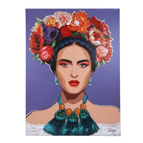 4030673531705 - Bild FRIDA (BH 90x120 cm) BH 90x120 cm bunt Kunstdruck Gemälde Wandbild