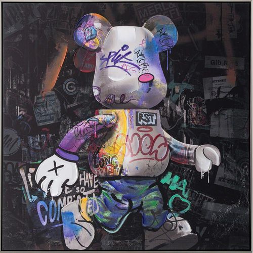 4050743085402 - Keilrahmenbild BUSY BEAR (BH 10250x10250 cm) BH 10250x10250 cm bunt 4050743085402 - Keilrahmenbild BUSY BEAR (BH 10250x10250 cm) BH 10250x10250 cm bunt