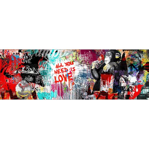 4019449491771 - PRO ART Aludibondbild MONKEY DREAM (BHT 150x50x110 cm) BHT 150x50x110 cm bunt Alubild Metallbild 4019449491771 - PRO ART Aludibondbild MONKEY DREAM (BHT 150x50x110 cm) BHT 150x50x110 cm bunt Alubild Metallbild
