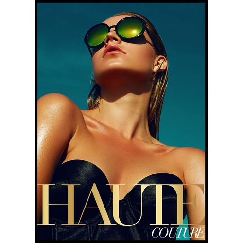 5715226058784 - Bild COUTURE 11 (BH 30x40 cm) BH 30x40 cm schwarz Kunstdruck Gemälde Wandbild