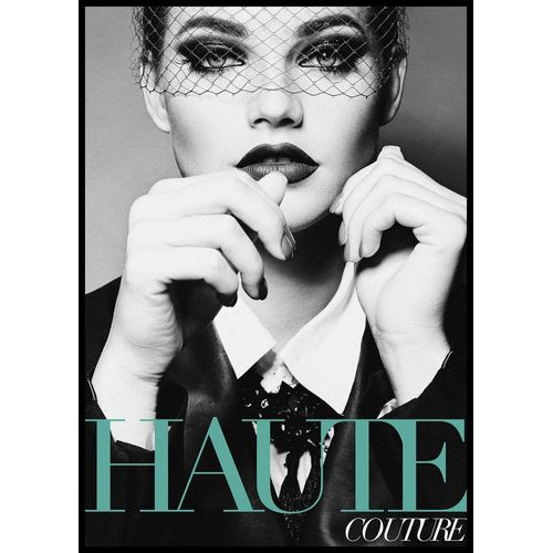 5715226059002 - Bild COUTURE 9 (BH 50x70 cm) BH 50x70 cm schwarz Kunstdruck Gemälde Wandbild