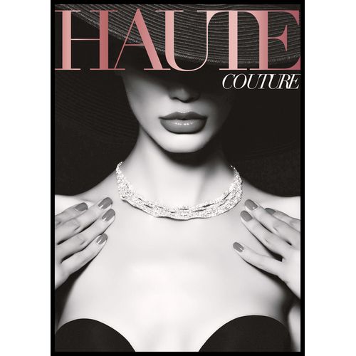 5715226056582 - Bild COUTURE 2 (BH 30x40 cm) BH 30x40 cm schwarz Kunstdruck Gemälde Wandbild