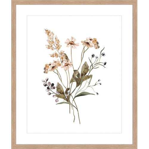 4250133653499 - Kunstdruck FLOWER BOUQUET (BH 51x61 cm) BH 51x61 cm grün Bild Gemälde Wandbild