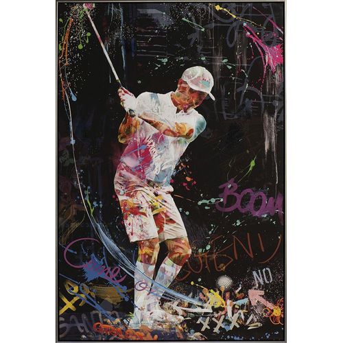 4050743089202 - Gemälde STREET GOLF BOOM (BHT 90x129x560 cm) BHT 90x129x560 cm schwarz Bild Kunstdruck Wandbild 4050743089202 - Gemälde STREET GOLF BOOM (BHT 90x129x560 cm) BHT 90x129x560 cm schwarz Bild Kunstdruck Wandbild