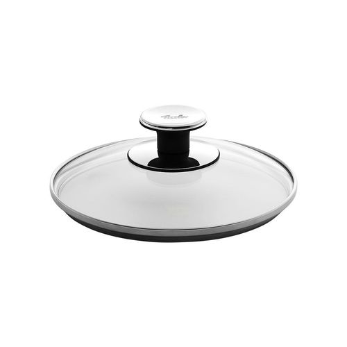 4009209385143 - Topfdeckel FISSLER Ersatz-Glasdeckel silber (silberfarben) Ø18cm Glas Deckel spülmaschinengeeignet