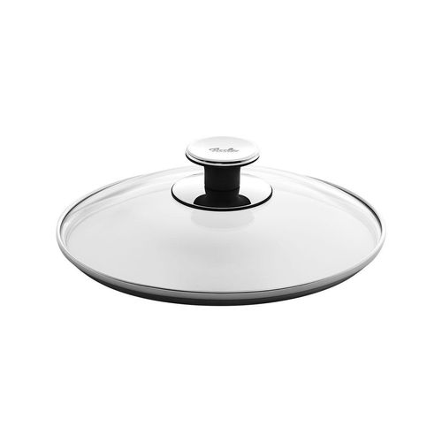 4009209385167 - Topfdeckel FISSLER Ersatz-Glasdeckel silber (silberfarben) Ø22cm Glas Deckel spülmaschinengeeignet