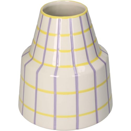 8719533221210 - Vase STRIPE (LBH 1720x1720x2070 cm) LBH 1720x1720x2070 cm weiß Blumenvase Blumengefäß 8719533221210 - Vase STRIPE (LBH 1720x1720x2070 cm) LBH 1720x1720x2070 cm weiß Blumenvase Blumengefäß