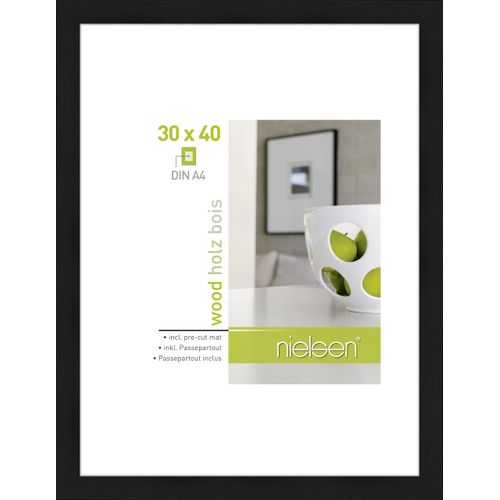 4012292769073 - Bilderrahmen APOLLON (LB 30x40 cm) LB 30x40 cm schwarz Fotorahmen 4012292769073 - Bilderrahmen APOLLON (LB 30x40 cm) LB 30x40 cm schwarz Fotorahmen