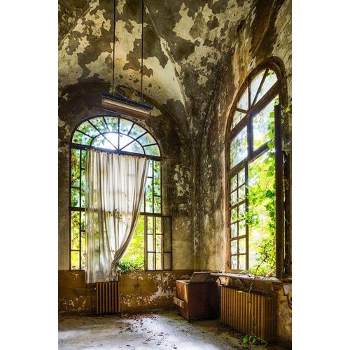 4050743052282 - Acrylglasbild VERLASSENE VILLA (BHT 80x120x180 cm) BHT 80x120x180 cm bunt Glasbild