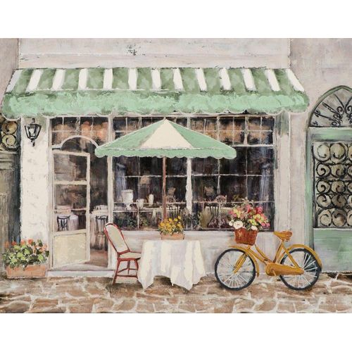 4050743058567 - Keilrahmenbild STRAßENCAFÈ (LB 70x90 cm) LB 70x90 cm bunt