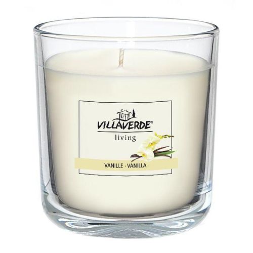 4019916501675 - Duftkerze im Glas Vanille Höhe 88 cm ø 8 cm Duftkerze - Villa Verde 4019916501675 - Duftkerze im Glas Vanille Höhe 88 cm ø 8 cm Duftkerze - Villa Verde