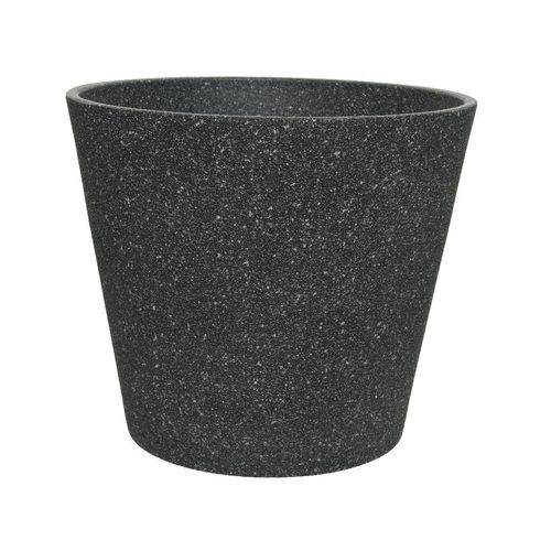 8720194422663 - Übertopf ZACH (DH 40x35 cm) DH 40x35 cm schwarz Blumentopf Blumenkübel Pflanzenkübel