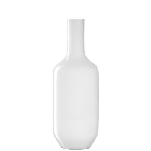 4002541416483 - LEONARDO Bodenvase Dekovase MILANO handgefertigt (1 St) aus Glas in Flaschenform weiß