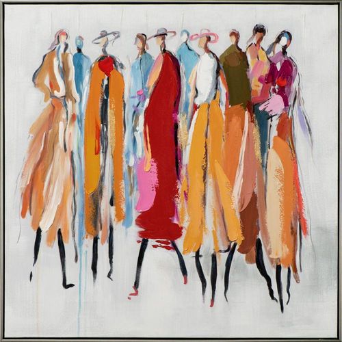 4050743060836 - Gemälde FARBENFROHE DAMENRUNDE (LBH 8250x8250x450 cm) LBH 8250x8250x450 cm bunt Bild Kunstdruck Wandbild 4050743060836 - Gemälde FARBENFROHE DAMENRUNDE (LBH 8250x8250x450 cm) LBH 8250x8250x450 cm bunt Bild Kunstdruck Wandbild