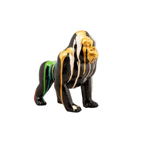 4050743059991 - Skulptur BUNTER GORILLA (LBH 25x17x25 cm) LBH 25x17x25 cm bunt