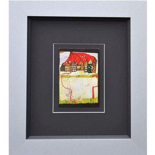 4260286494399 - Kunstdruck HUNDERTWASSER (BH 43x3850 cm) BH 43x3850 cm bunt Bild Gemälde Wandbild 4260286494399 - Kunstdruck HUNDERTWASSER (BH 43x3850 cm) BH 43x3850 cm bunt Bild Gemälde Wandbild