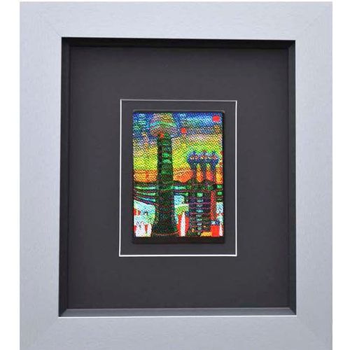 4260286494368 - Kunstdruck HUNDERTWASSER (BH 43x3850 cm) BH 43x3850 cm bunt Bild Gemälde Wandbild 4260286494368 - Kunstdruck HUNDERTWASSER (BH 43x3850 cm) BH 43x3850 cm bunt Bild Gemälde Wandbild