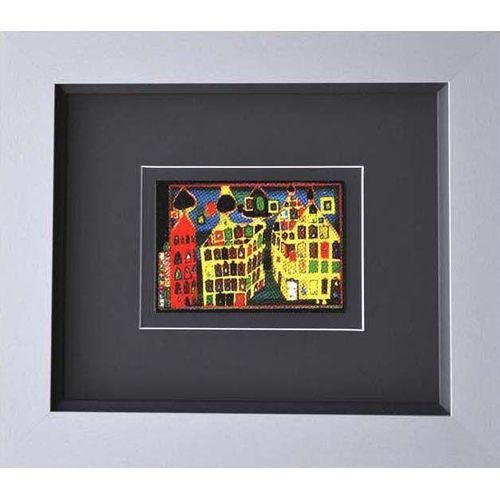 4260286494269 - Kunstdruck HUNDERTWASSER (BH 43x3850 cm) BH 43x3850 cm bunt Bild Gemälde Wandbild 4260286494269 - Kunstdruck HUNDERTWASSER (BH 43x3850 cm) BH 43x3850 cm bunt Bild Gemälde Wandbild