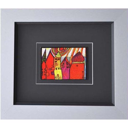 4260286494290 - Kunstdruck HUNDERTWASSER (BH 43x3850 cm) BH 43x3850 cm bunt Bild Gemälde Wandbild