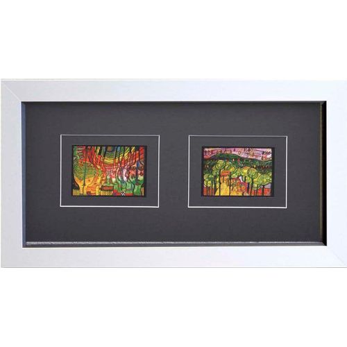 4260286494528 - Kunstdruck HUNDERTWASSER (BH 4050x7020 cm) BH 4050x7020 cm bunt Bild Gemälde Wandbild 4260286494528 - Kunstdruck HUNDERTWASSER (BH 4050x7020 cm) BH 4050x7020 cm bunt Bild Gemälde Wandbild