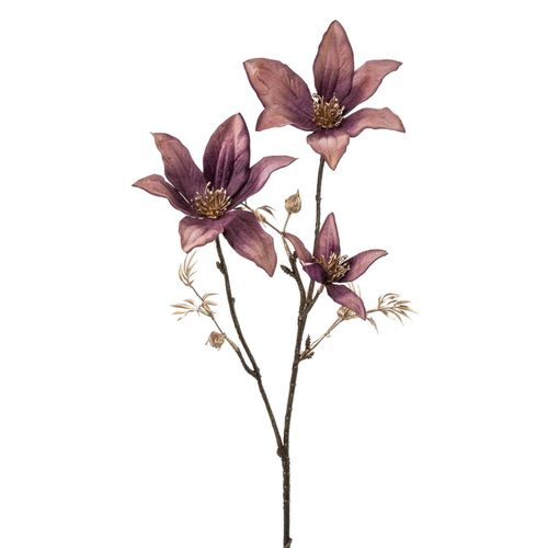 4064118083191 - Kunstblume Clematiszweig (H 63 cm) 4064118083191 - Kunstblume Clematiszweig (H 63 cm)
