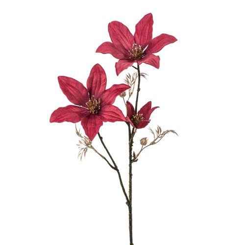 4064118083160 - Kunstblume Clematiszweig (H 63 cm) 4064118083160 - Kunstblume Clematiszweig (H 63 cm)