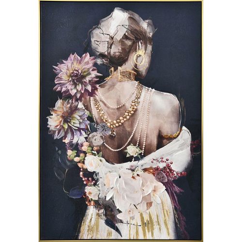 4050743068597 - Keilrahmenbild SCHÖNER RÜCKEN (BHT 83x122x5 cm) BHT 83x122x5 cm bunt