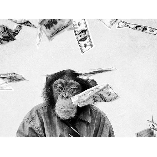 4050743068122 - Glasbild SCHIMPANSEN IM GELD (BHT 60x90x40 cm)