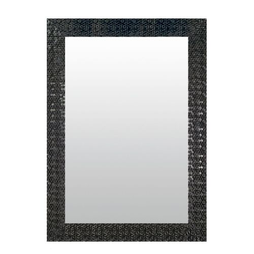 4251062236340 - Dekospiegel LENFRA Lisa Spiegel Gr B H T 68 cm x 108 cm x 25 cm grau (anthrazit) Dekospiegel Spiegel Wandspiegel