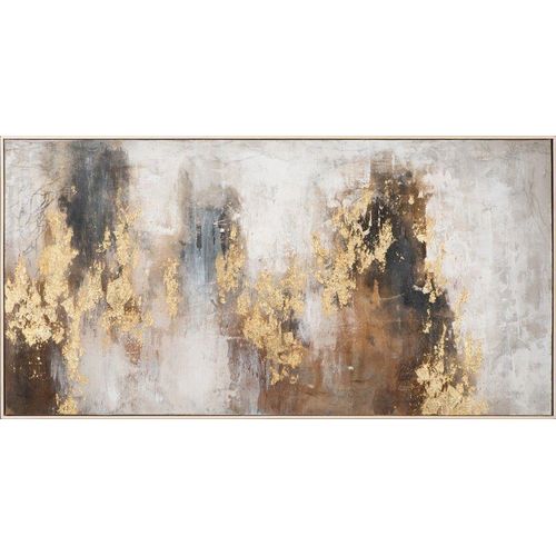 4050743055207 - Gemälde FARBKOMPOSITION (LBH 72x142x5 cm) LBH 72x142x5 cm bunt Bild Kunstdruck Wandbild