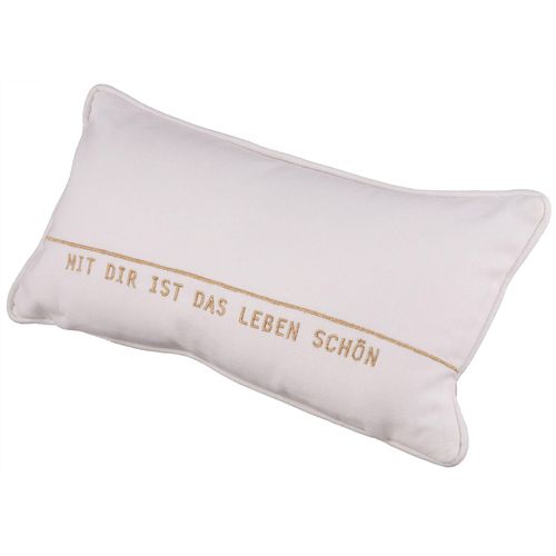 4045289141767 - Kissen EIN HERZ UND EINE SEELE (BH 33x17 cm) BH 33x17 cm Dekokissen 4045289141767 - Kissen EIN HERZ UND EINE SEELE (BH 33x17 cm) BH 33x17 cm Dekokissen