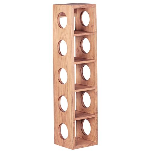 4251745759425 - Weinregal NAKO Massivholz 70x15x15 cm 5 Ablagefächer Wandmontage Sheesham 4251745759425 - Weinregal NAKO Massivholz 70x15x15 cm 5 Ablagefächer Wandmontage Sheesham
