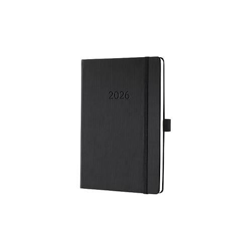 4004360772696 - SIGEL Conceptum Wochennotiz-Kalender C2614 192 Seiten DIN A5 80 g m² Hardcover schwarz