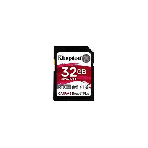 0740617301946 - KINGSTON Canvas React Plus 32 GB SDHC Speicherkarte SDR2 32GB 0740617301946 - KINGSTON Canvas React Plus 32 GB SDHC Speicherkarte SDR2 32GB