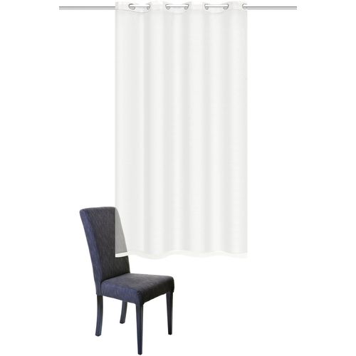 4056751475686 - Vorhang HOME BASICS DOLLY Gr 4 weiß B140cm H245cm Voile Polyester Gardinen Ösenschal DOLLY 4056751475686 - Vorhang HOME BASICS DOLLY Gr 4 weiß B140cm H245cm Voile Polyester Gardinen Ösenschal DOLLY