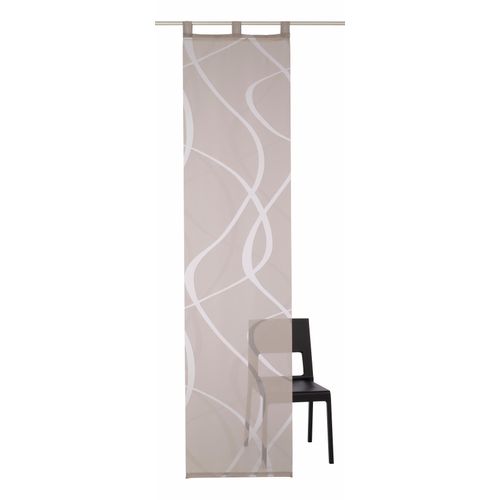 4006470395833 - Schiebegardine NEUTEX FOR YOU Rumbek Gr 1 grau (taupe grau) B57cm H145cm Scherli Polyester Gardinen inkl Beschwerungsstange