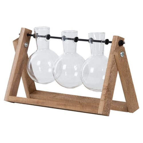 8714982198656 - esschert design Dekovase »L 45437 cm Braun Transparent« Holzart Paulownia (China) 8714982198656 - esschert design Dekovase »L 45437 cm Braun Transparent« Holzart Paulownia (China)